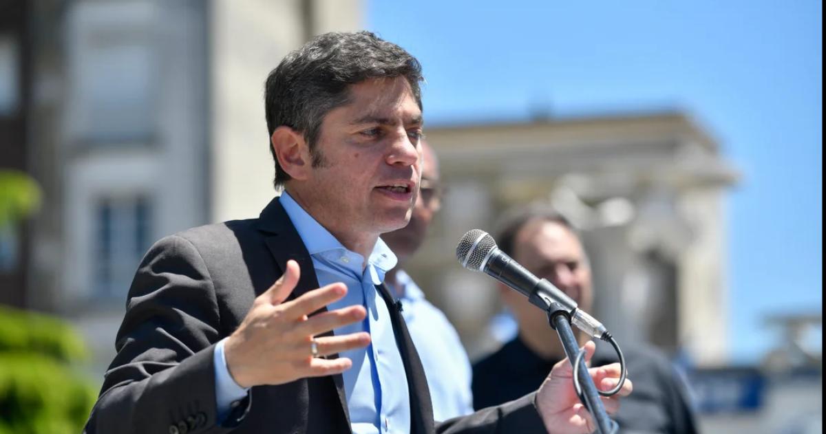 Kicillof se distancia del kirchnerismo