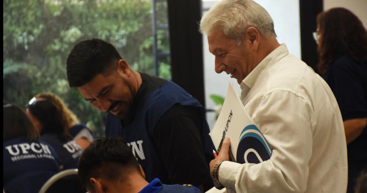 Lezcano es el secretario General de UPCN Seccional La Pampa