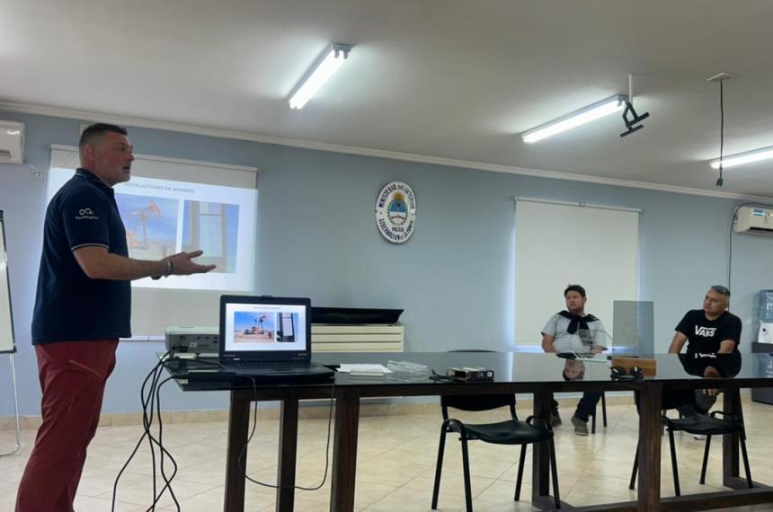 La capacitación se realizó en 25 de Mayo