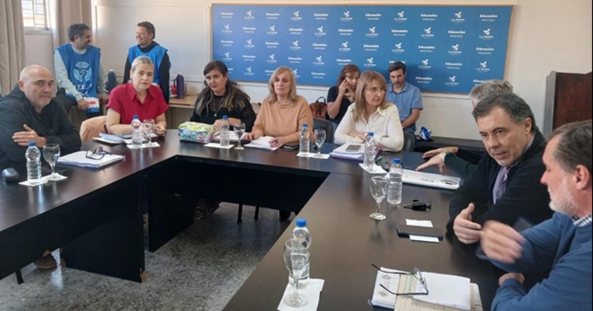 La reunión paritaria se realizó este jueves por la mañana