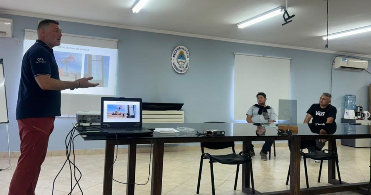 La capacitación se realizó en 25 de Mayo