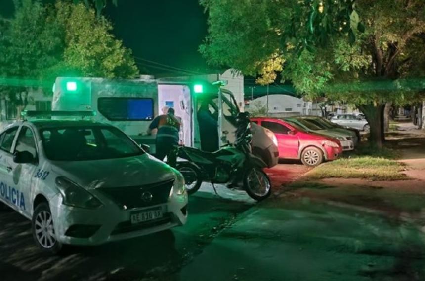 Personal policial intervino luego de la atención al herido