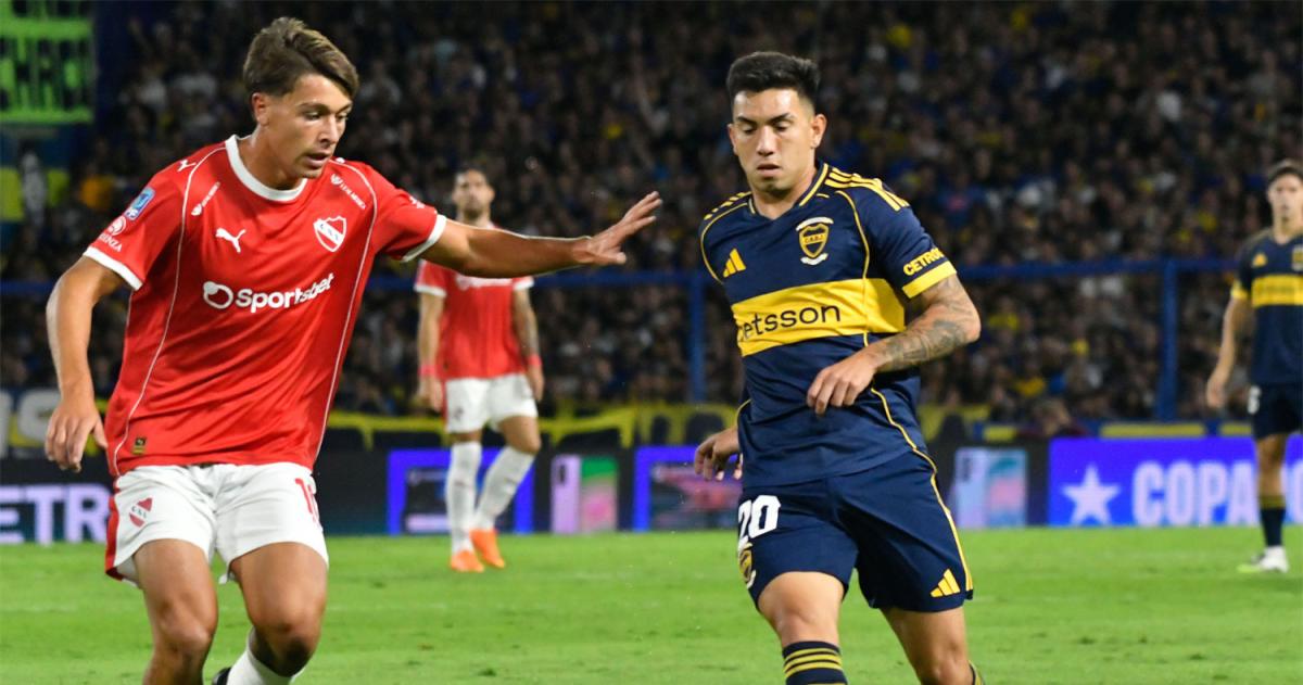 Boca e Independiente empataron en La Bombonera