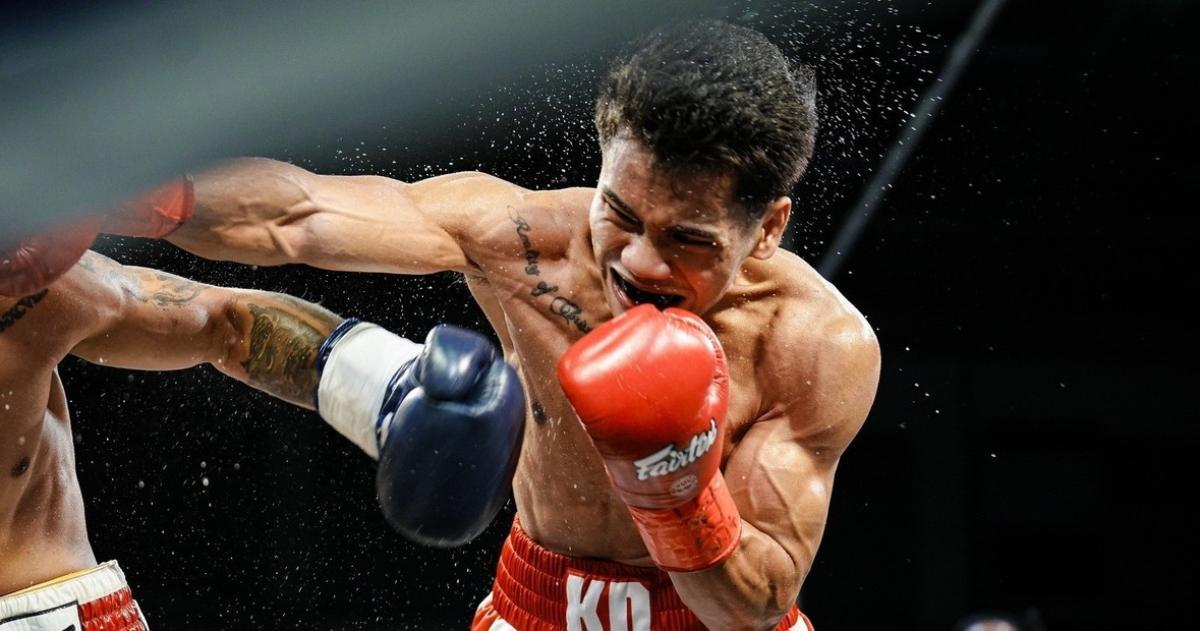 El filipino miel Fajardo derribó cuatro veces al argentino Tobías Pitbull Reyes