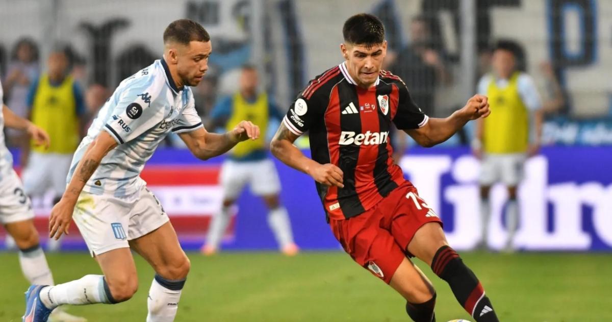 Racing y River se enfrentan en el Cilindro de Avellaneda