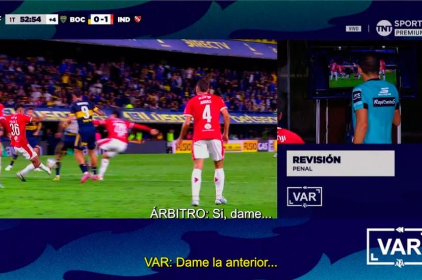 El VAR habló- los audios que justifican el penal para Boca y reavivan la polémica