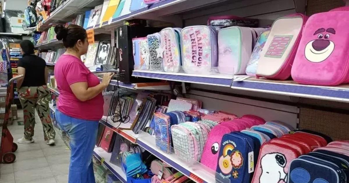  Casi la mitad de los comerciantes no cumplió sus expectativas con la canasta escolar