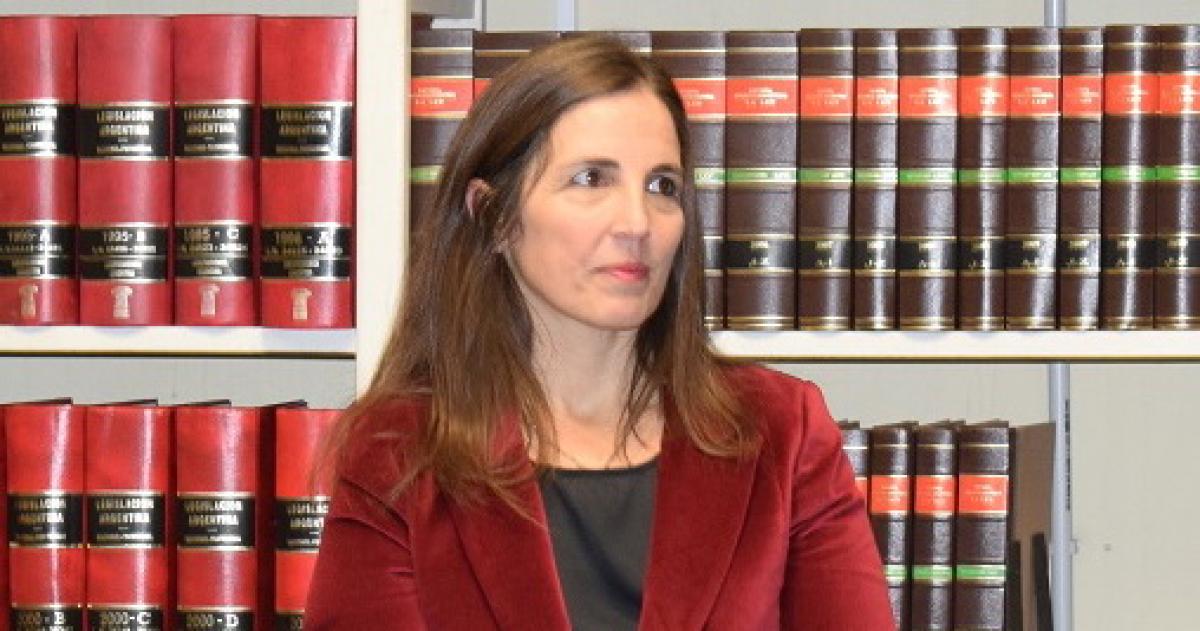 La jueza Carina Ganuza