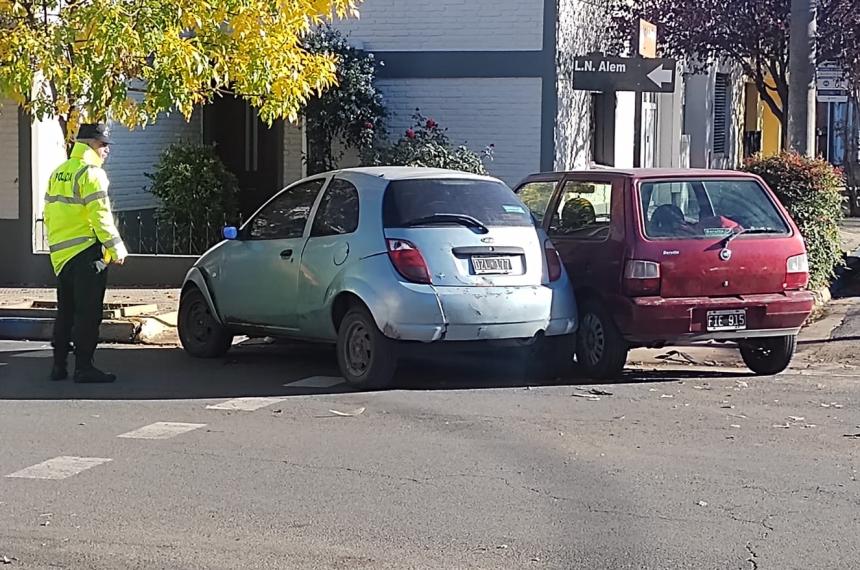 Los conductores de los vehículos dieron negativo al control de alcoholemia