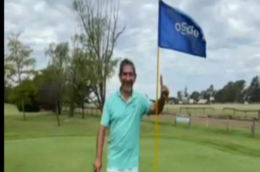 Fernando consiguió lo que pocos- hacer hoyo en 1 golpe