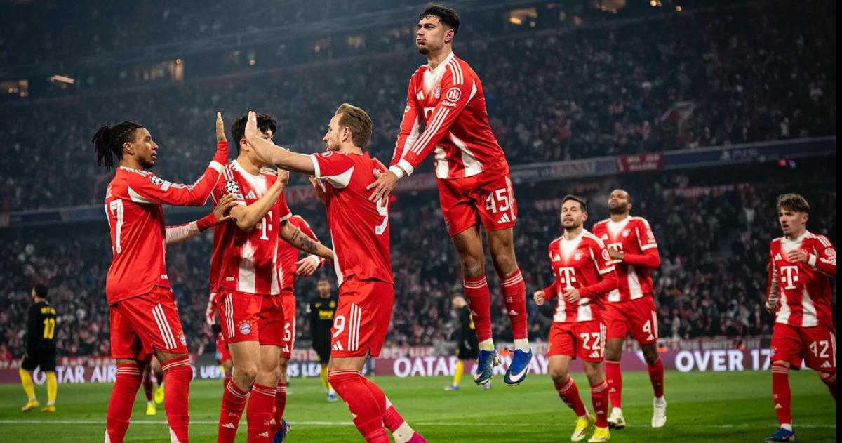 El Bayern de la mano del colombiano Luis Di�z semetió en semifinales