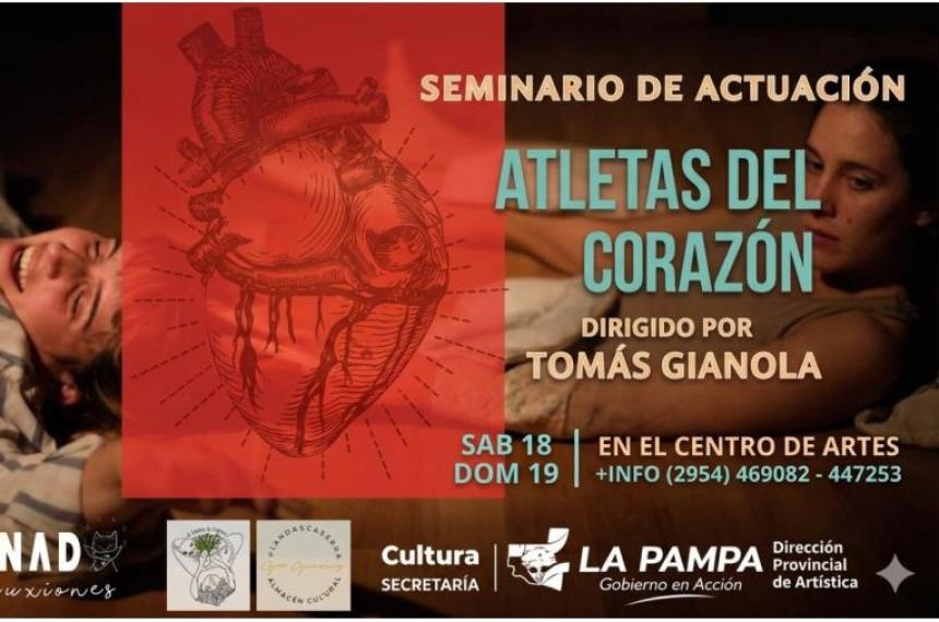 El taller de Dramaturgia se hace en Santa Rosa
