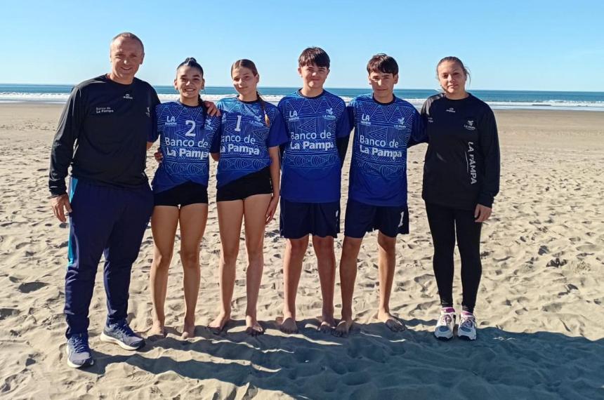 Punto de partida para el beach vóley