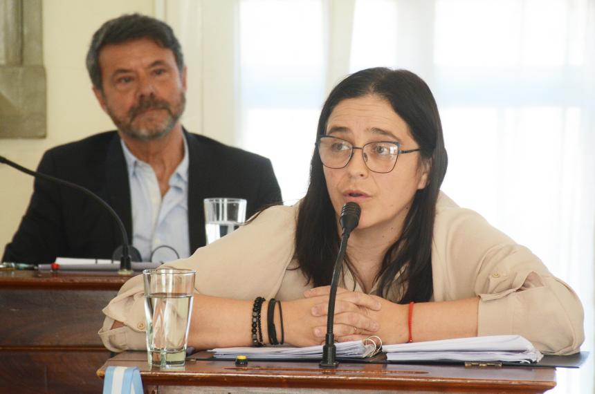 Los concejales Oddi y Guerrero