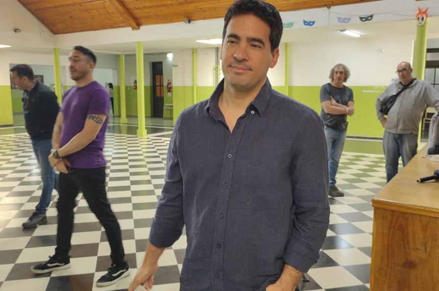 El diputado nacional por La Pampa el libertario Adri�n Ravier