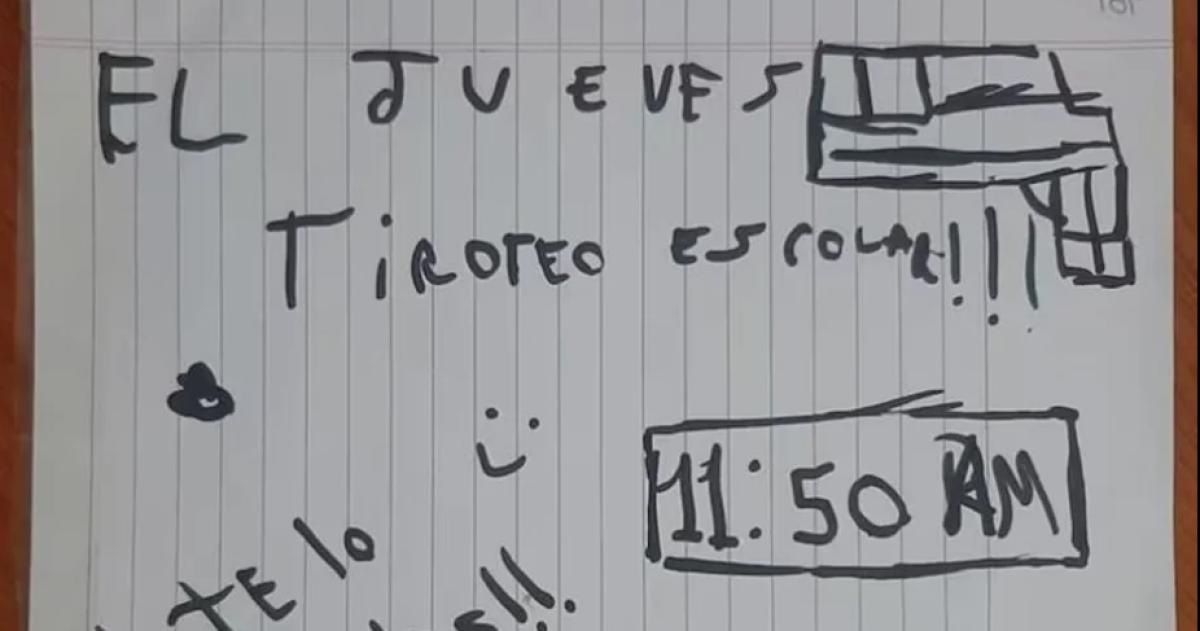 Amenazas de tiroteos aparecieron en colegios de distintos lugares del país