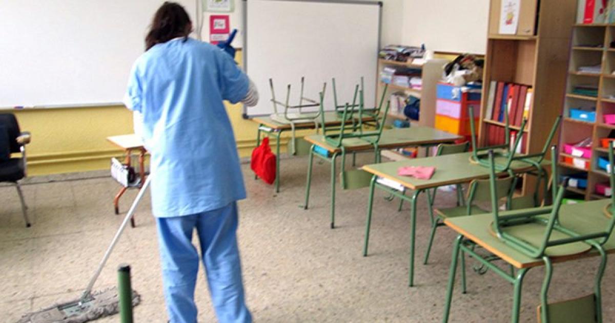 Las trabajadoras se dedicaban a la limpieza en establecimientos escolares