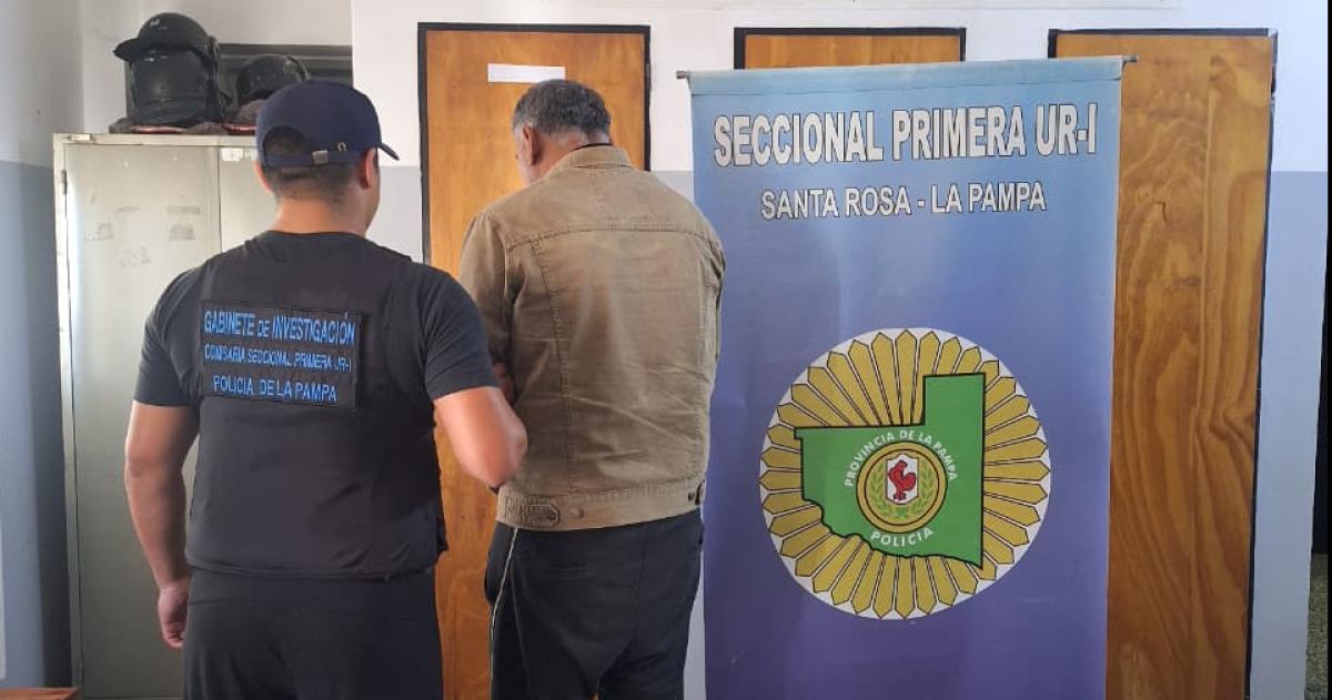 El santarroseño detenido por la Seccional Primera