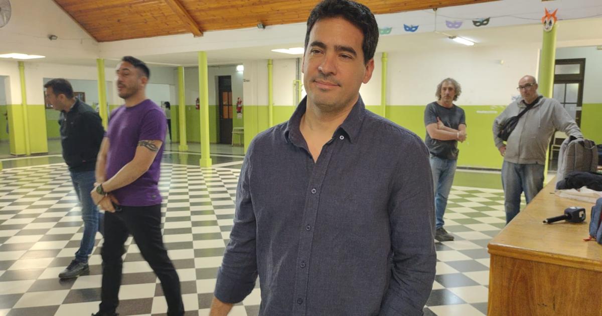 El diputado nacional por La Pampa el libertario Adri�n Ravier