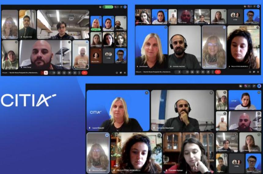 La capacitación es financiada por becas de la Agencia CITIA