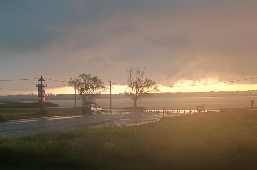 Rige un alerta por tormentas fuertes para Santa Rosa y sus alrededores