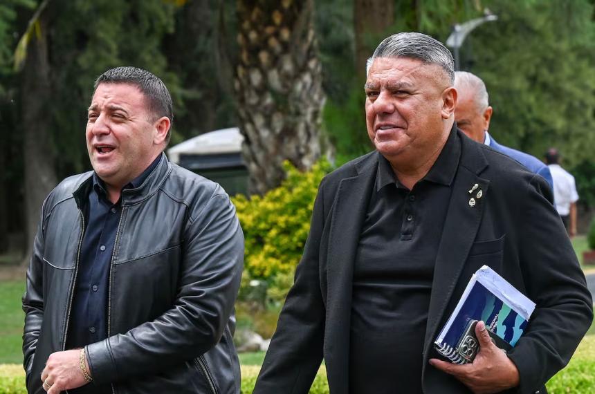 Pablo Toviggino y Claudio Chiqui Tapia