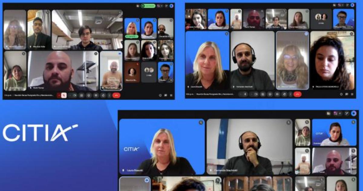 La capacitación es financiada por becas de la Agencia CITIA