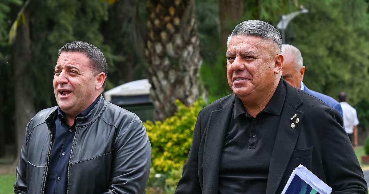 Pablo Toviggino y Claudio Chiqui Tapia