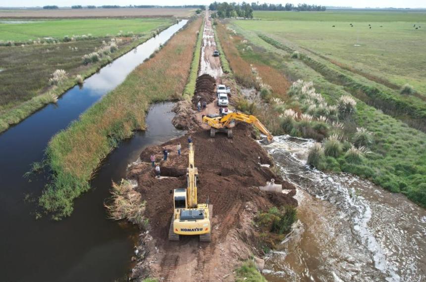 Los trabajos continuaron durante este s�bado en el Meridiano V