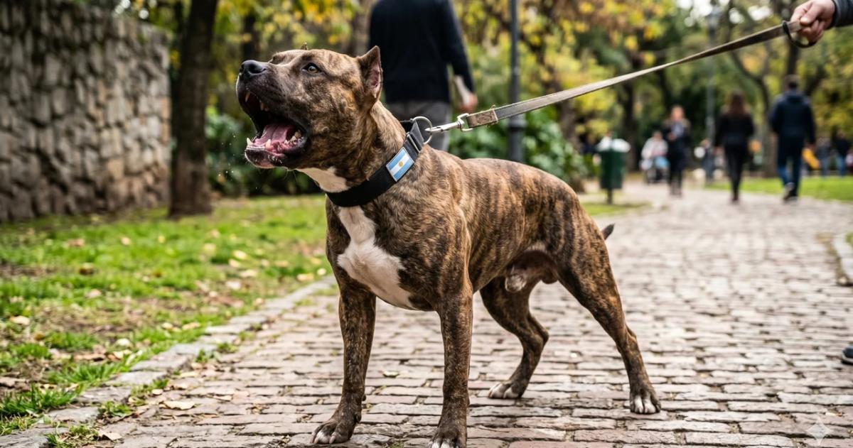 Una pelea entre dos perros pitbull terminó en tragedia para su dueño