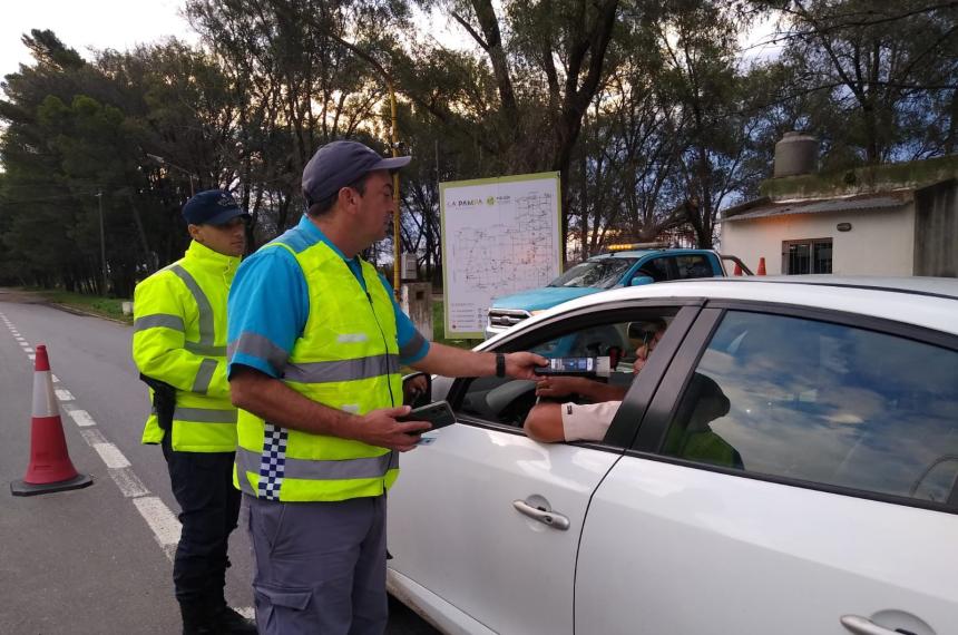 Despliegue conjunto entre la Agencia Nacional de Seguridad Vial (ANSV) y Policia de La Pampa
