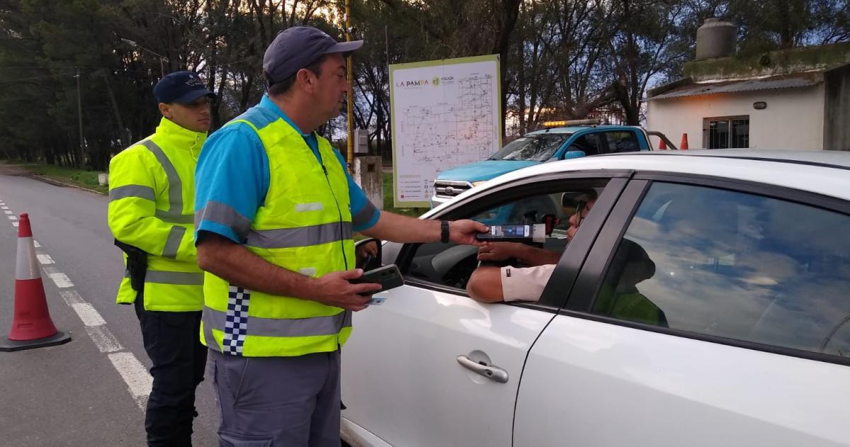 Despliegue conjunto entre la Agencia Nacional de Seguridad Vial (ANSV) y Policia de La Pampa