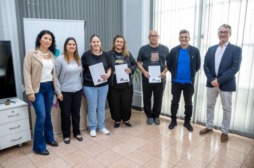 Los vecinos y vecinas beneficiarios se dedican a diversos rubros