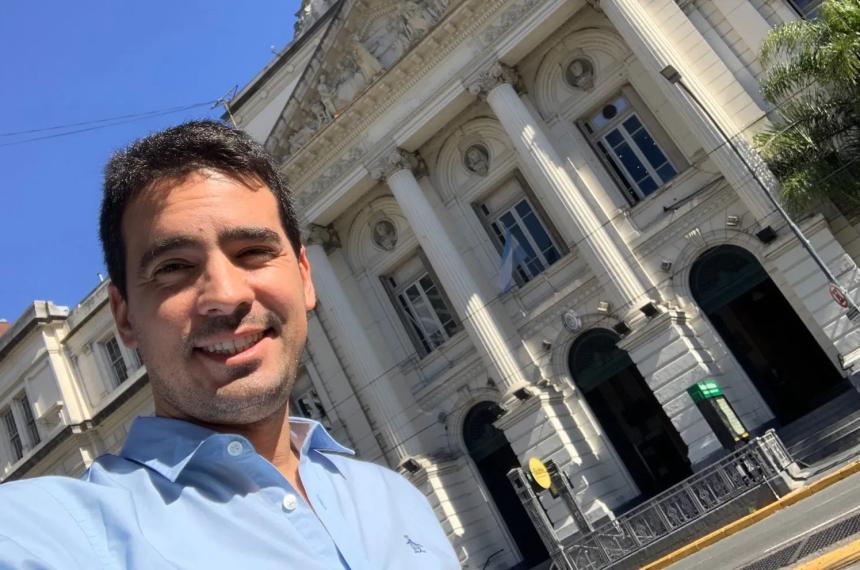 Diputado libertario Adri�n Ravier