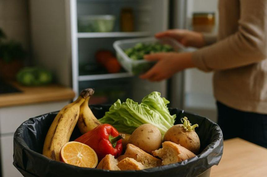 Comida que se tira plata que se pierde