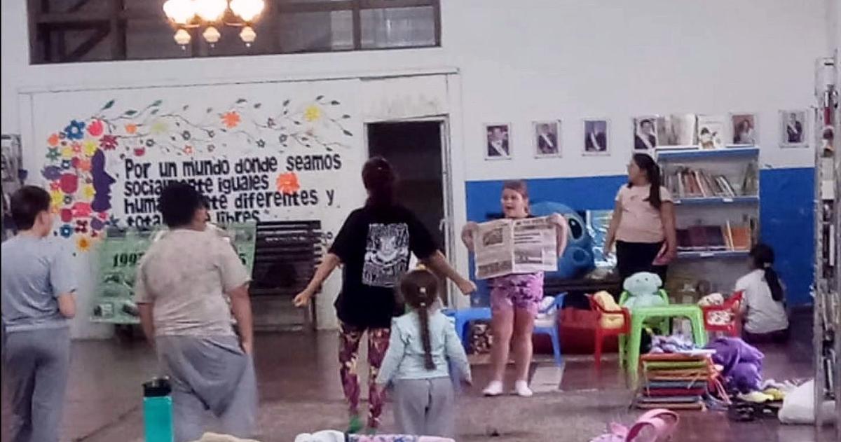 El taller de Ypga y Teatro para Infancias en Anguil
