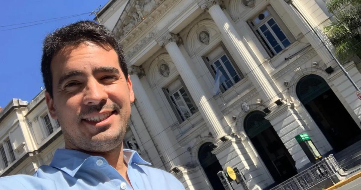 Diputado libertario Adri�n Ravier
