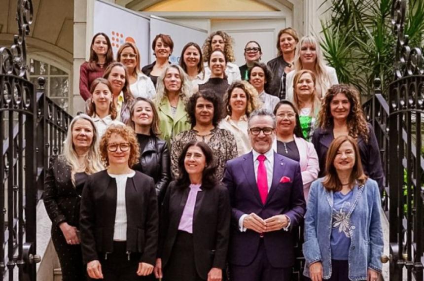 El encuentro en la Embajada de Cataluña en Argentina