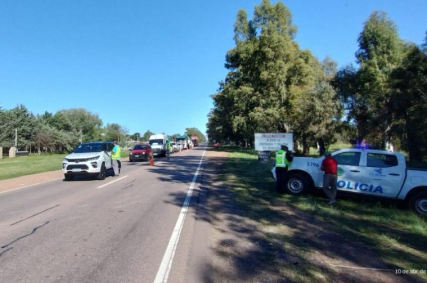 Siguen los controles para resguardar la seguridad vial en La Pampa