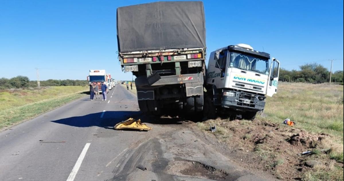 El siniestro provocó el corte del tr�nsito por la zona
