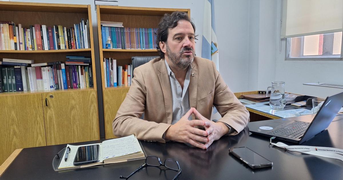 El rector electo de la UNLPam Francisco Marull