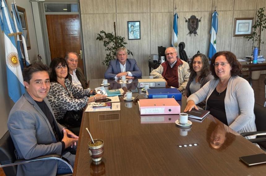 El gobernador recibió en audiencia a los integrantes de la agrupación
