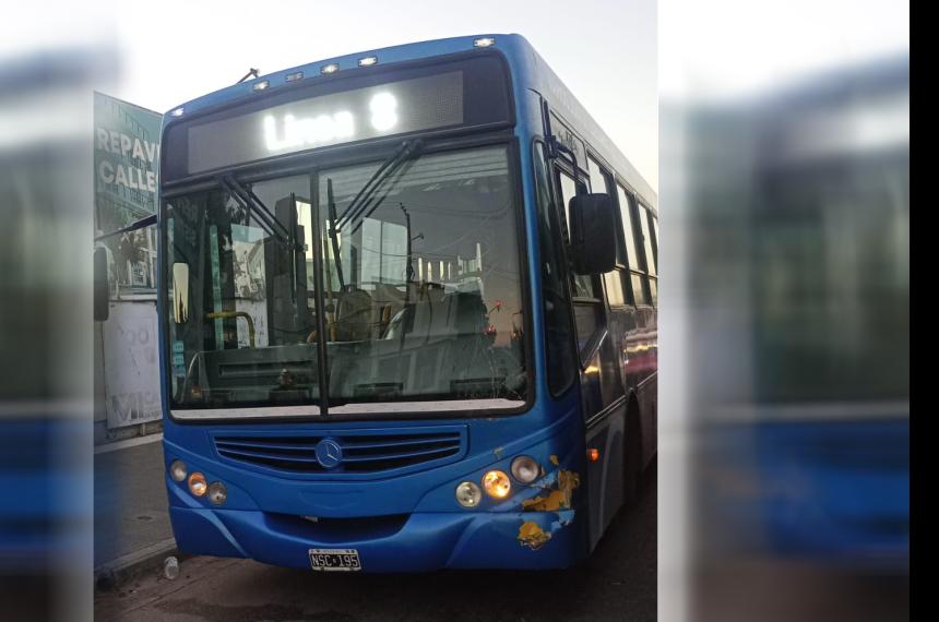 El colectivo involucrado en el incidente