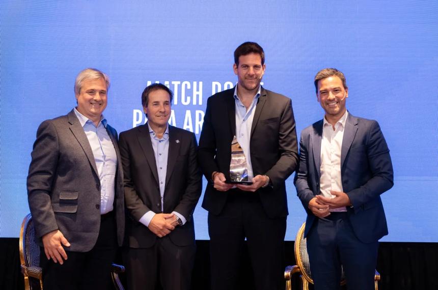 Delpo y una nueva alianza comercial en su carrera