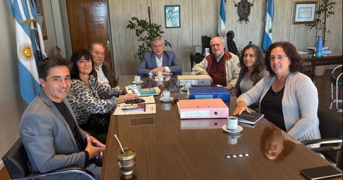 El gobernador recibió en audiencia a los integrantes de la agrupación