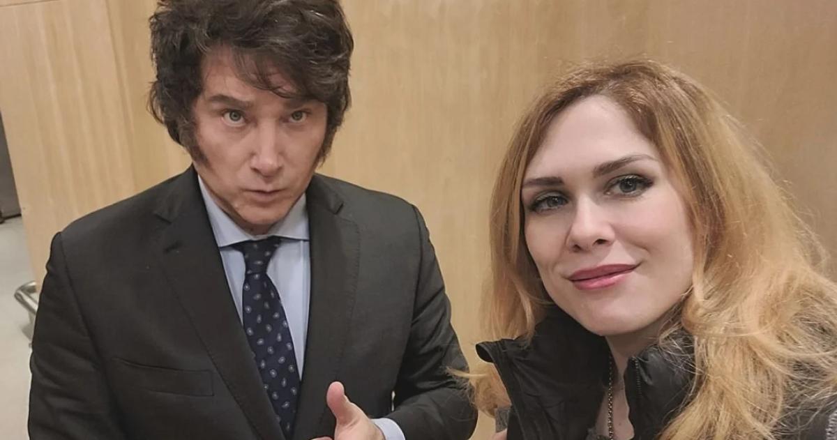 Javier Milei y Lilia Lemoine