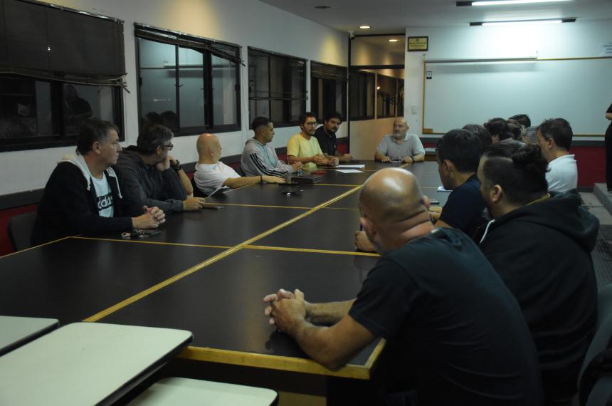 La Junta Municipal se reunió en el Cuartel de Bomberos de General Pico