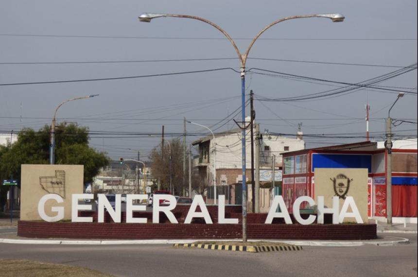 El hecho causó alerta en la localidad de General Acha