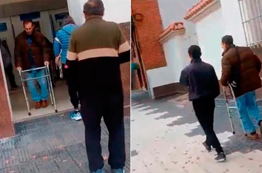 Lo acusaron de fingir una discapacidad