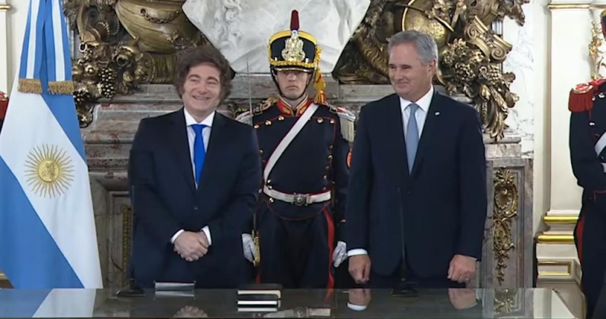 Javier Milei y Pablo Quirno defendieron la soberanía argentina sobre las Islas Malvinas